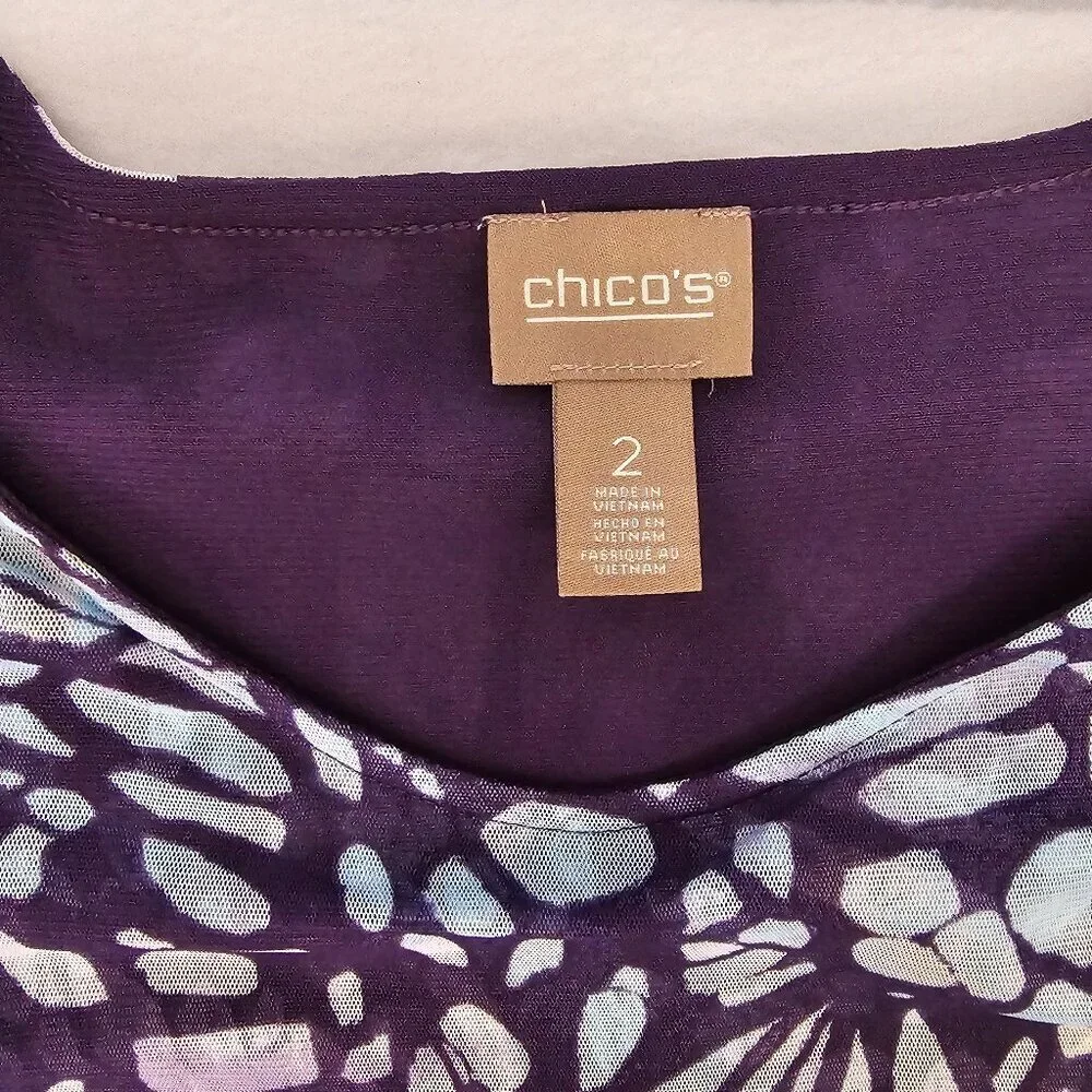 CHICOS SIZE‎ 2 DRESS - Picture 4 of 10